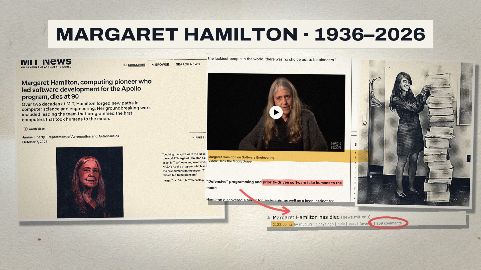 Remembering Margaret Hamilton (1936–2026): The Pioneer Who Made Software Engineering a Discipline