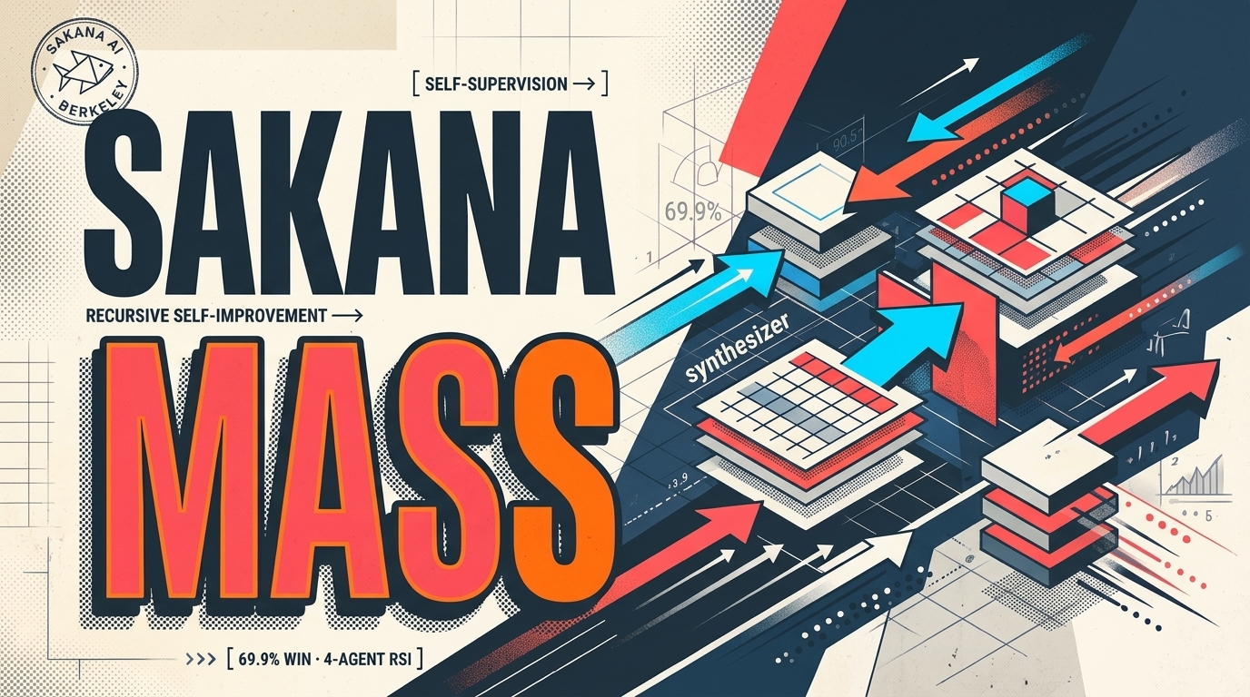 Sakana AI & UC Berkeley MASS: Recursive Self-Improvement from Scratch